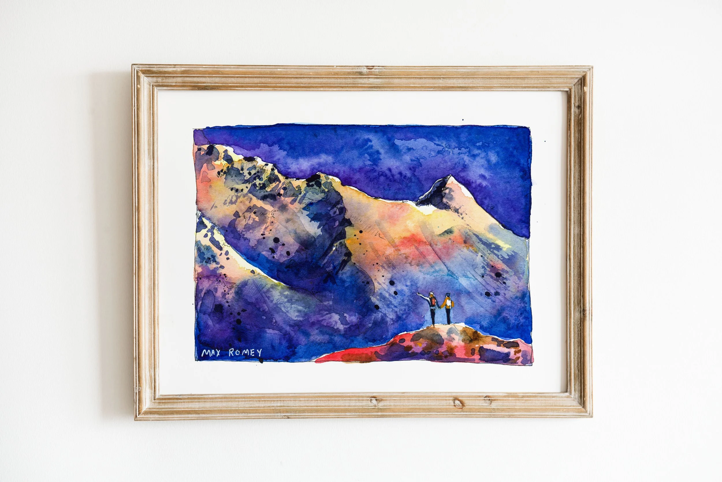You Make Me Alpenglow — Trailbound Sketches